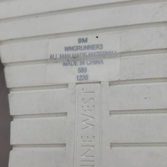 Y2K Inspired Chunky Iridescent Metallic Wedges Nine West Size 9 - Picture 4 of 7